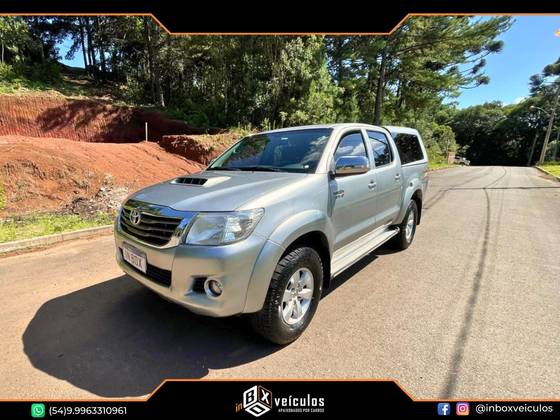 TOYOTA HILUX 3.0 SRV 4X4 CD 16V TURBO INTERCOOLER DIESEL 4P AUTOMÁTICO